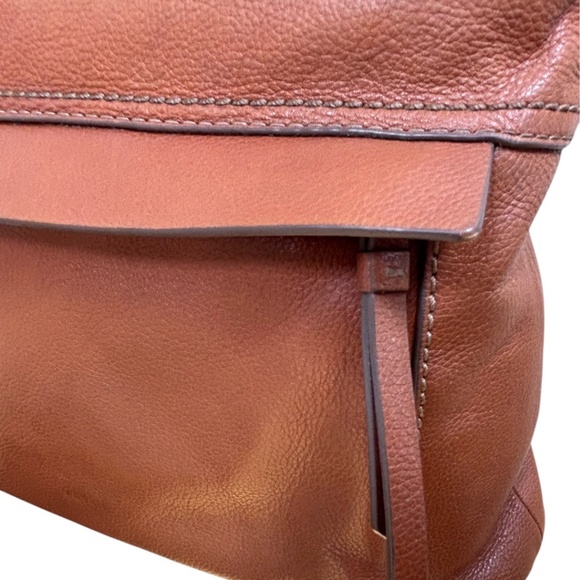 4/$20 Fossil Aida Small Crossbody Bag Brown Leather – Adjustable Strap - Picture 5 of 14